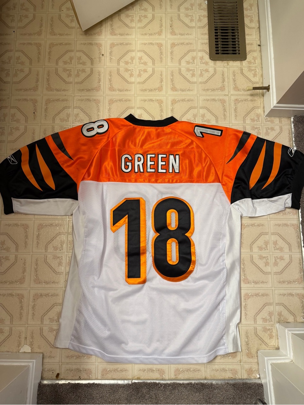 Reebok AJ Green Jersey Size 52 (XL)